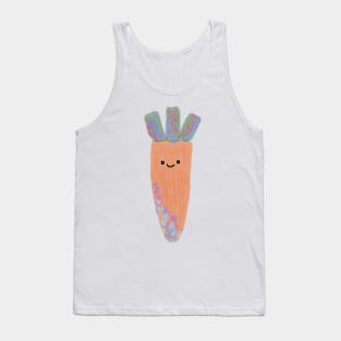 Cute floral carrot Tank Top